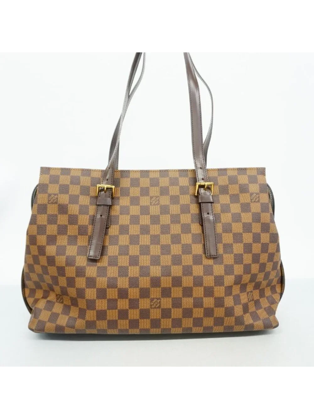 Louis Vuitton Tote Bag Damier Chelsea Ebene